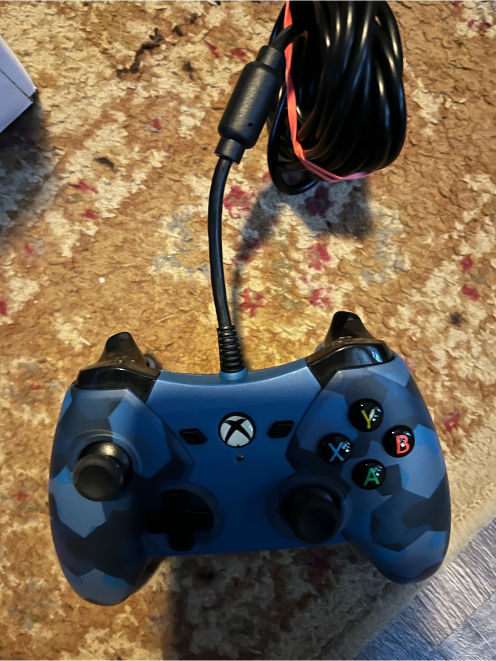 Official PowerA Wired Controller for Xbox One / Xbox Series X|S - Blue Camo